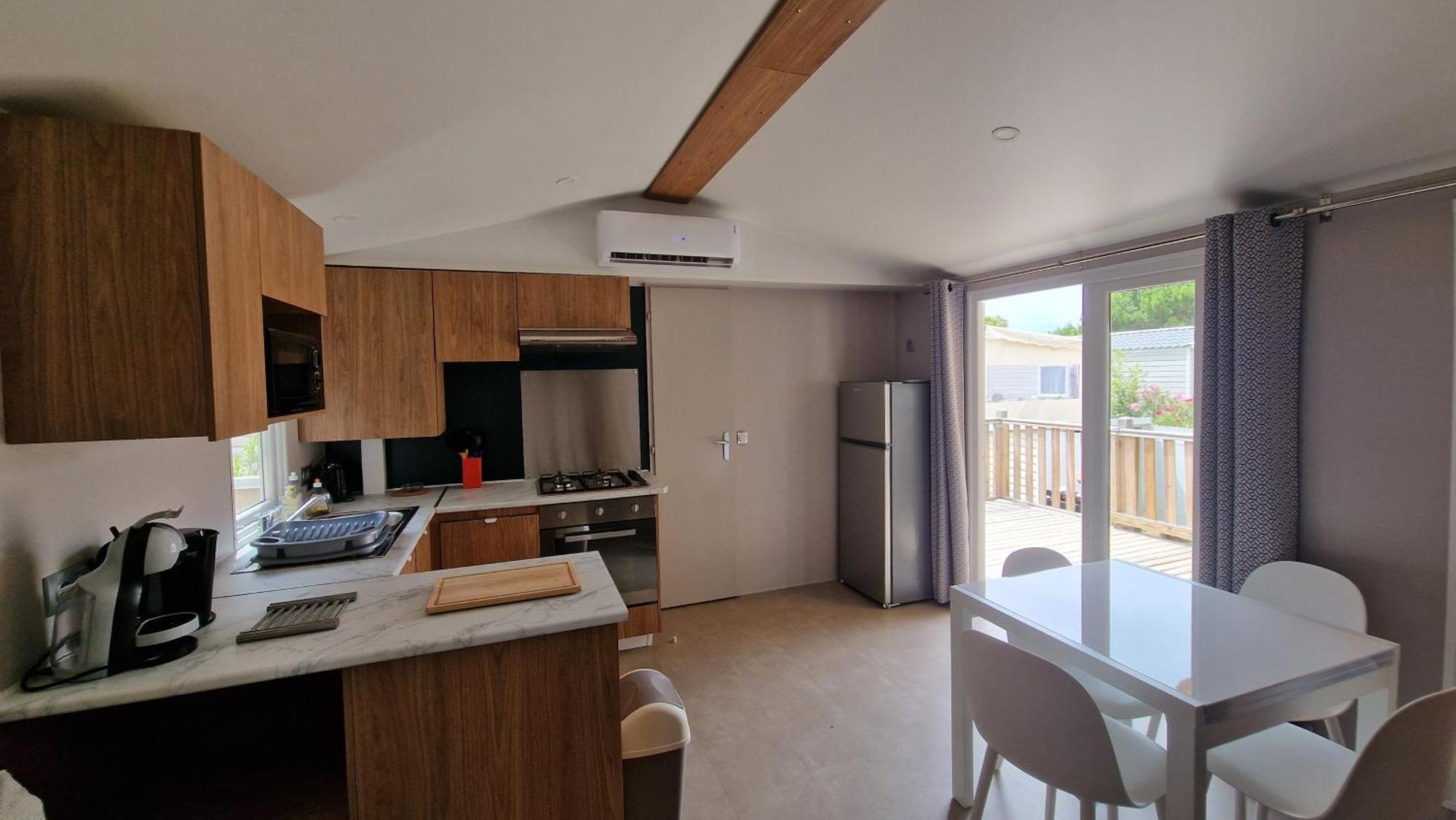 Mobil Home Excellence 6 Personnes Canet-en-Roussillon Exterior foto